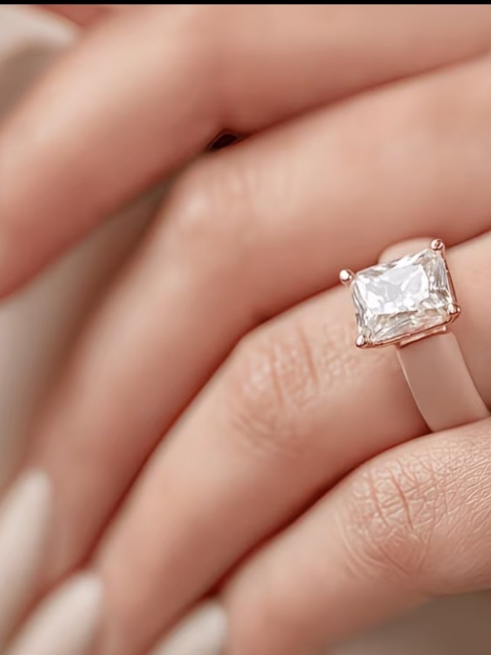 Silicone Solitaire Ring - Picture 2 of 3